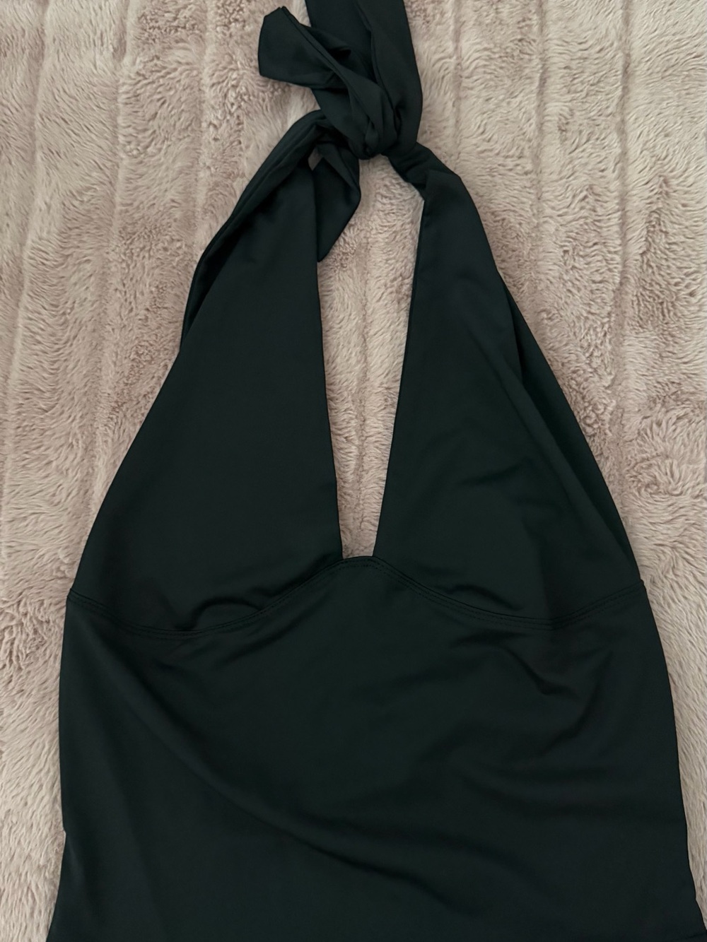Black Halter Top